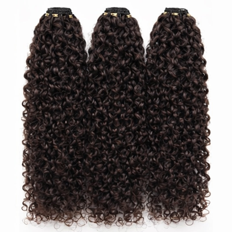 TedHair Miracle Knots Human Feather Crochet Hair Burmese Curly with No Spiral Ends - Pre-Separated Knotless Crochet Braids for Seamless Blending