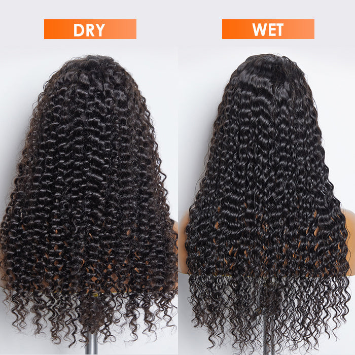 TedHair 150% Density 13x6 PartingMax Glueless Lace Wig 3D Cap Pre-bleached Lace Front Wig Deep Wavy