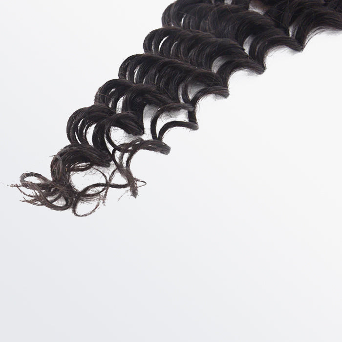 TedHair 4x4 Free Parted Lace Closure Deep Wave