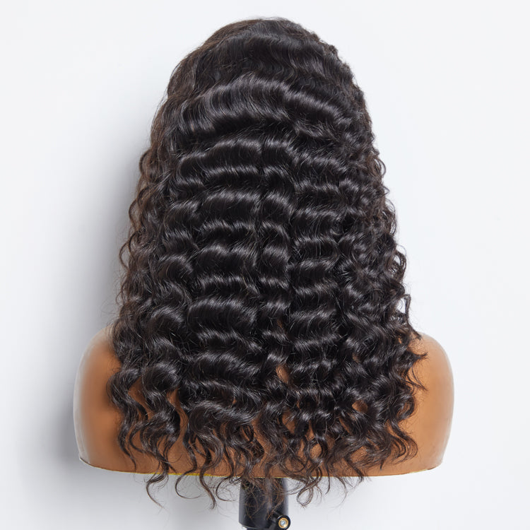 Loose Deep Wave 13x6 Glueless Lace Front Wig 150% Density | 3D Cap Pre-Bleached