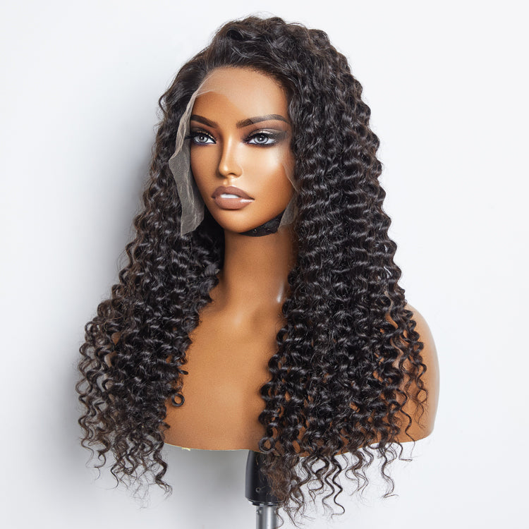 180% Density HD 13x6 Lace Frontal Wig Deep Curly