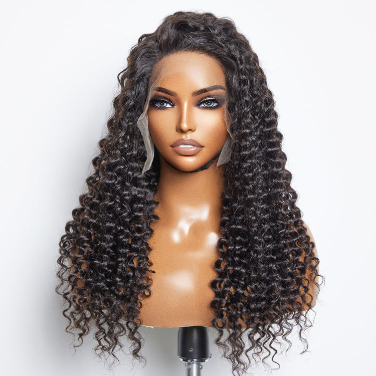 180% Density HD 13x6 Lace Frontal Wig Deep Curly