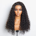 Water Wave 13x6 Glueless Lace Front Wig 150% Density | PartingMax 3D Cap Pre-Bleached