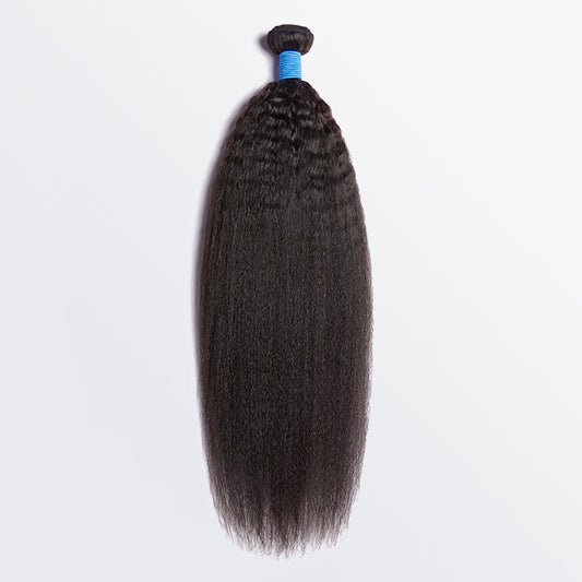 TedHair Kinky Straight Brazilian 100% Virgin Hair Bundles 10-26''