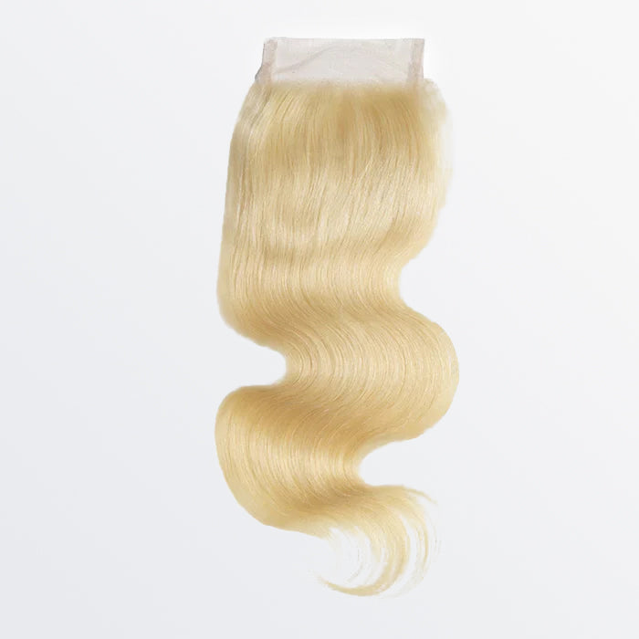 TedHair 4x4 12A Free Parted Lace Closure Body Wave #613