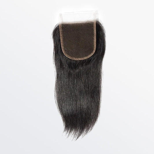 TedHair 4.5x 4.5 Upgrade Free Parted Lace Closure Straight