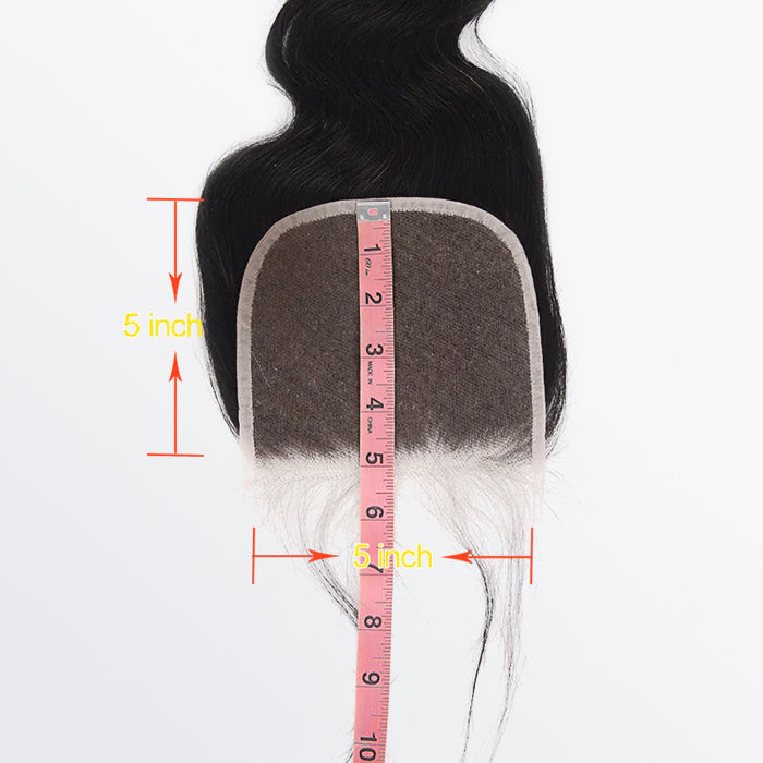 TedHair 5x5 Free Parted Lace Closure Body Wave