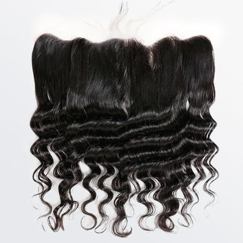 13x4 Free Parted Frontal Deep Wave