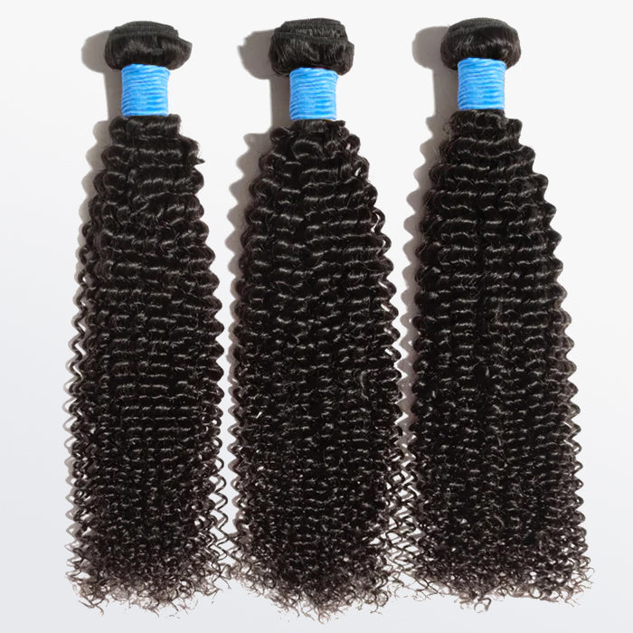 TedHair Kinky Curly Brazilian 100% Virgin Hair Bundles 10-30''