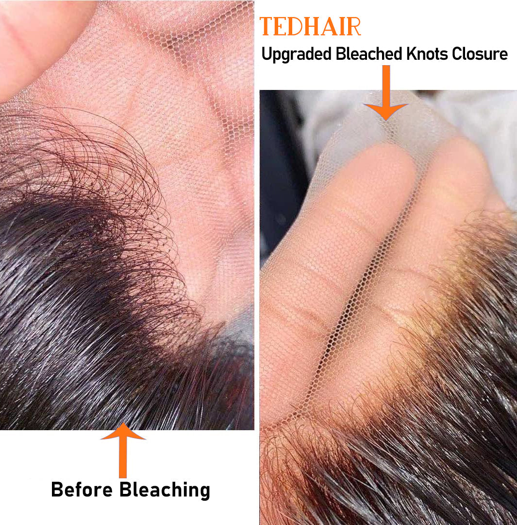 TedHair 5x5 HD Lace Free Parted Closure Body Wave