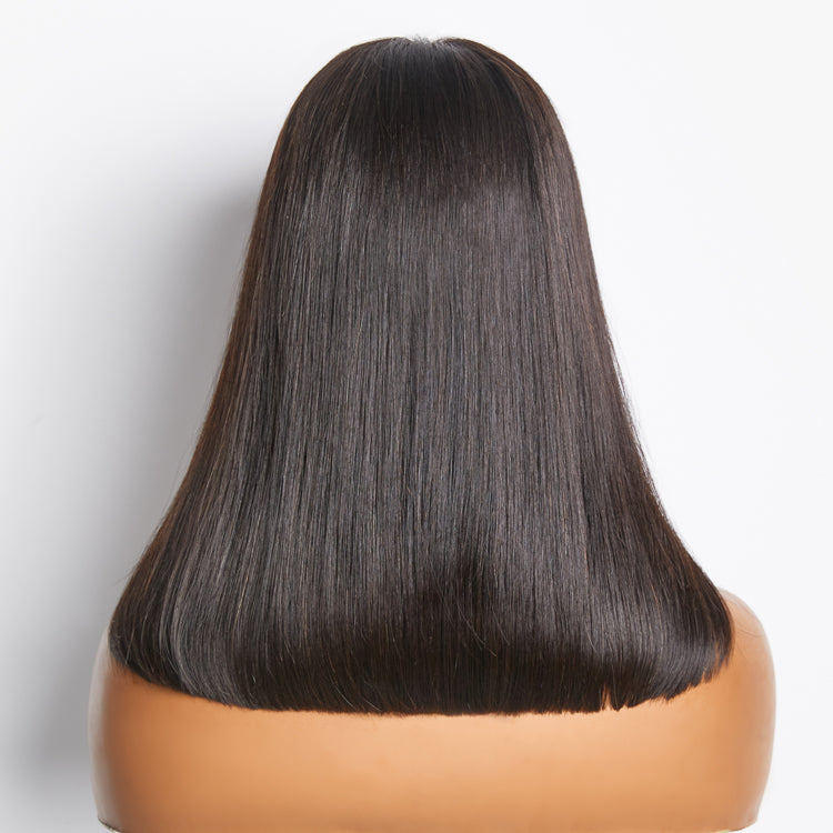 Straight 5x5 Glueless Lace Closure Bob Wig 150% Density | 100% Human Hair