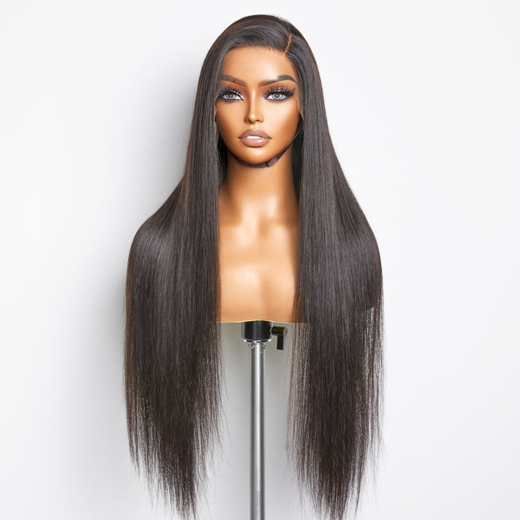 Straight 13x4 HD Lace Front Wig 180% Density | Glueless 100% Human Hair