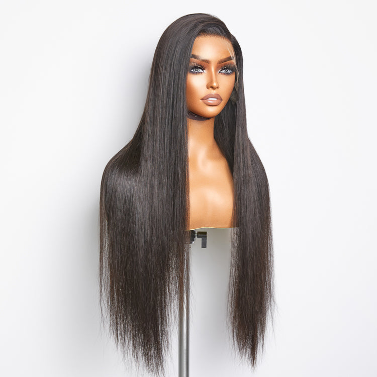 Straight 13x4 HD Lace Front Wig 180% Density | Glueless 100% Human Hair