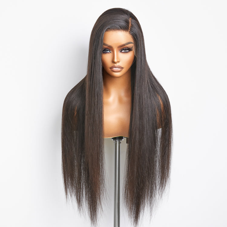 Straight 13x4 HD Lace Front Wig 180% Density | Glueless 100% Human Hair