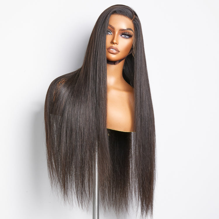 Straight 13x4 HD Lace Front Wig 180% Density | Glueless 100% Human Hair