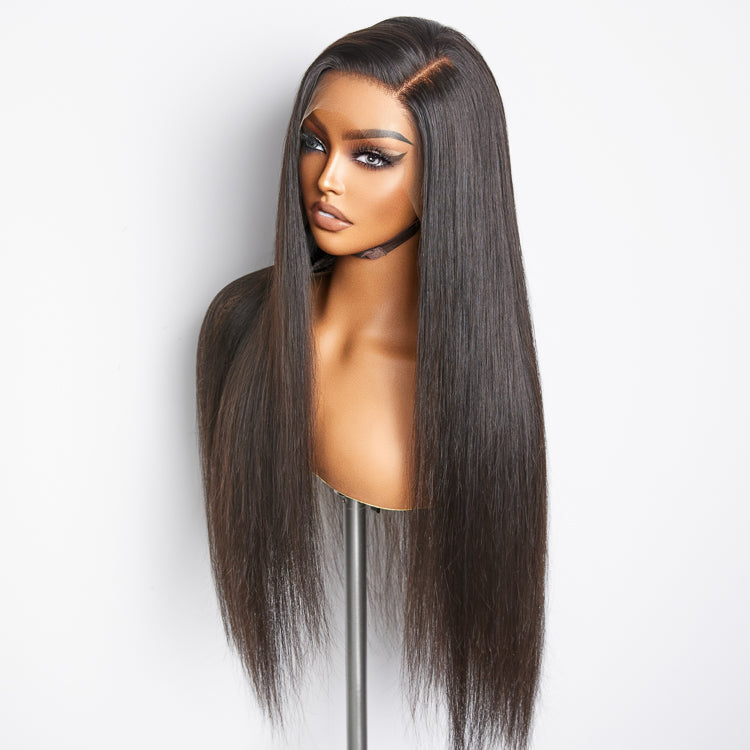 Straight 13x4 HD Lace Front Wig 180% Density | Glueless 100% Human Hair