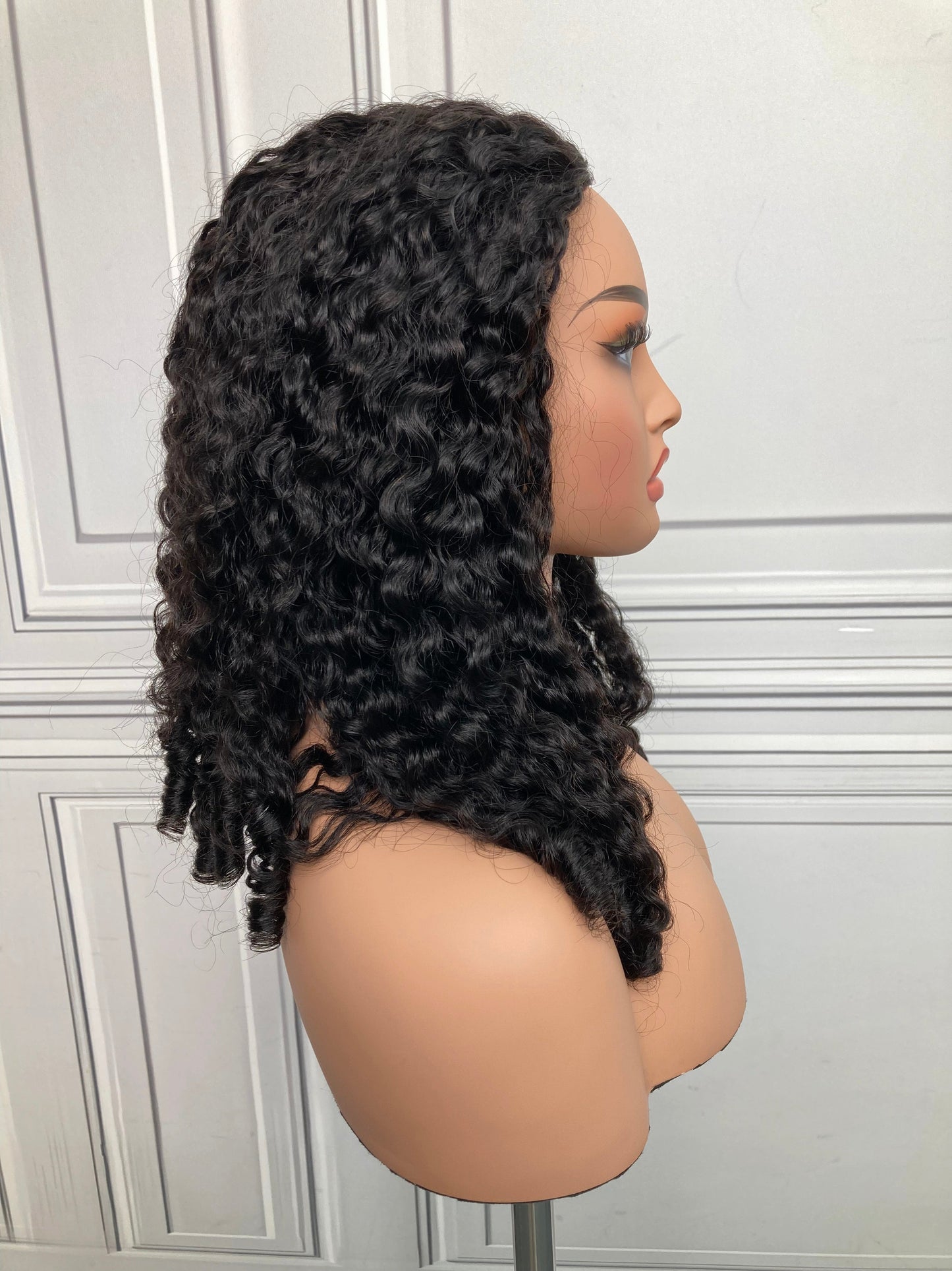 TedHair Wear and Go 180% Density Half Wig Burmese Curly