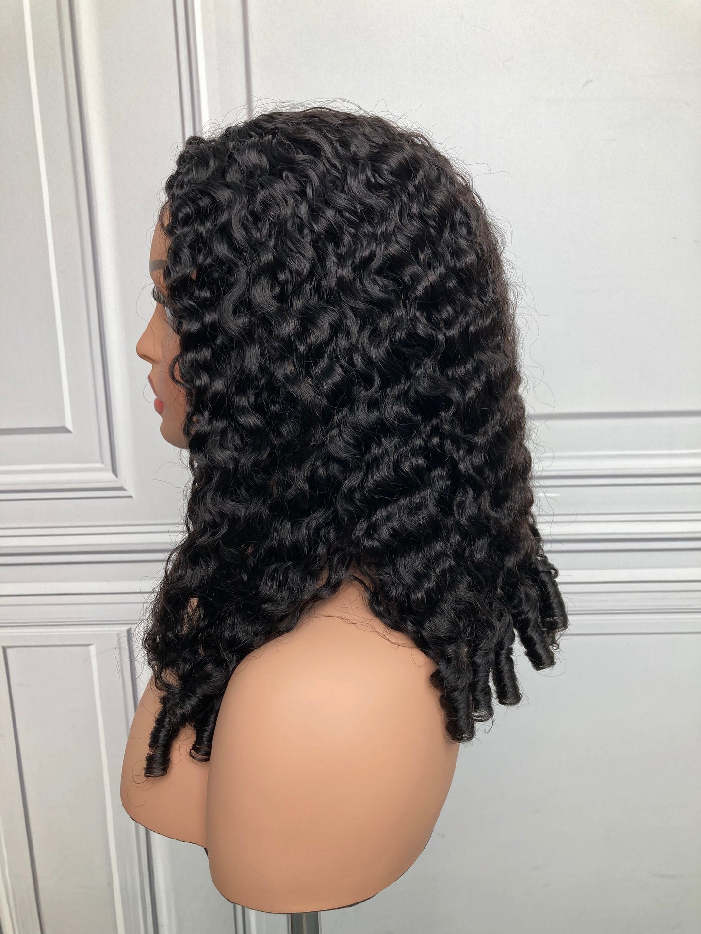 TedHair Wear and Go 180% Density Half Wig Burmese Curly