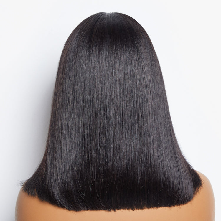 Straight 13x4 Lace Front Bob Wig 150% Density | Pre-Plucked 100% Human Hair