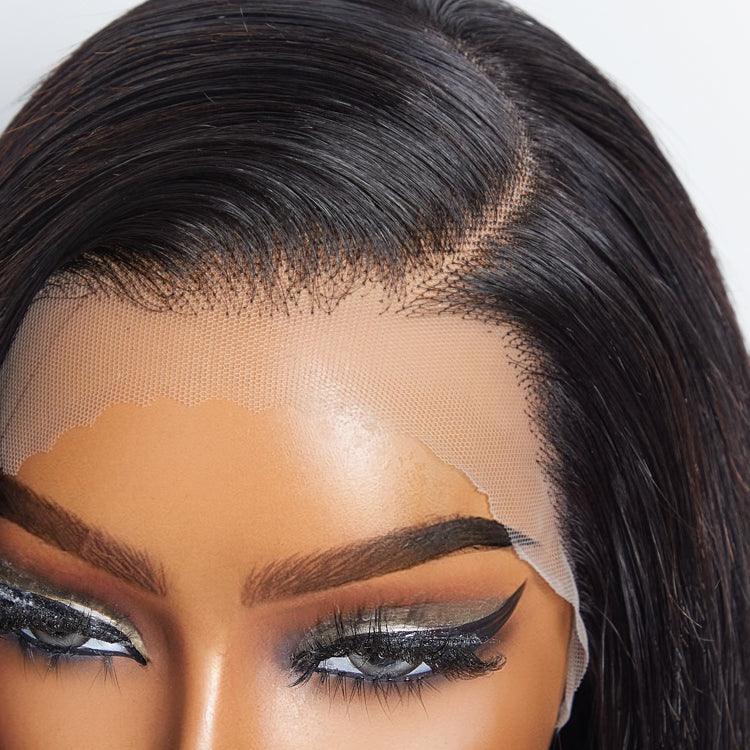Straight 13x4 Lace Front Bob Wig 150% Density | Pre-Plucked 100% Human Hair