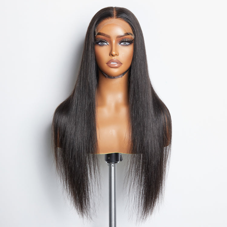 TedHair 180% Density 5x5 HD Glueless Lace Closure Wig Straight