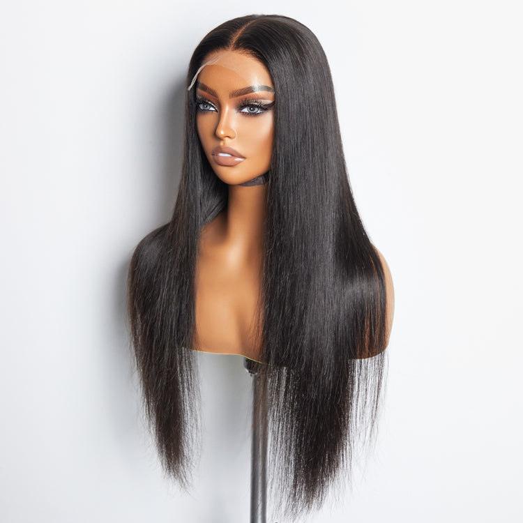 TedHair 180% Density 5x5 HD Glueless Lace Closure Wig Straight