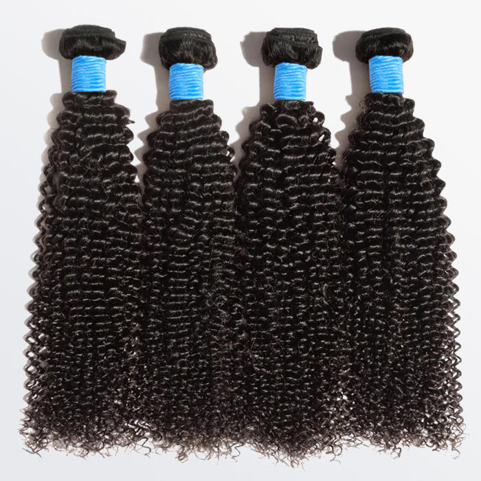TedHair Kinky Curly Brazilian 100% Virgin Hair Bundles 10-30''