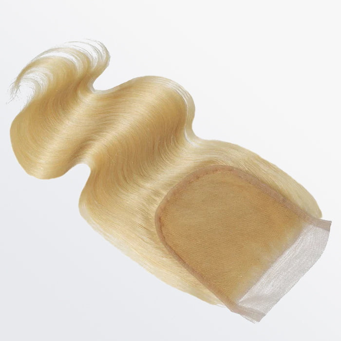 TedHair 4x4 12A Free Parted Lace Closure Body Wave #613