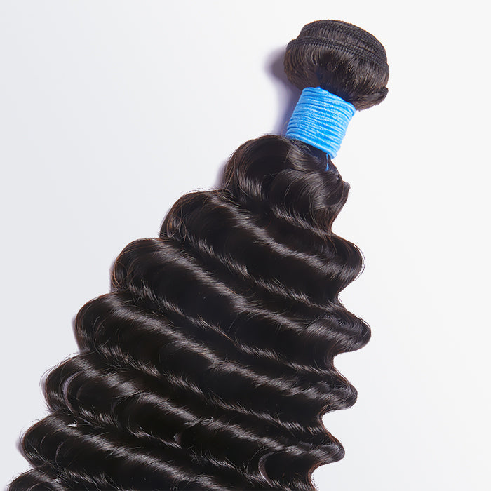 TedHair Deep Wave Brazilian 100% Virgin Hair Bundles 10-30''