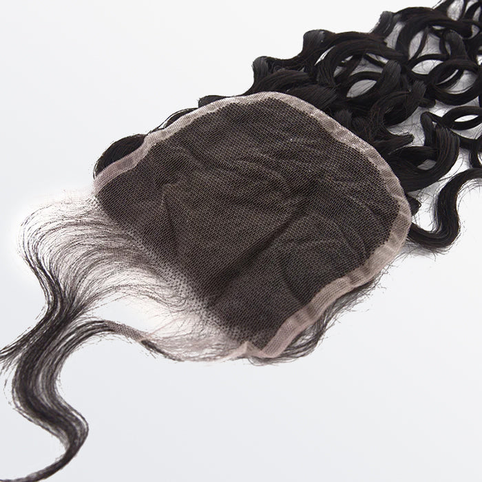 4x4 Free Parted Lace Closure Water Wave
