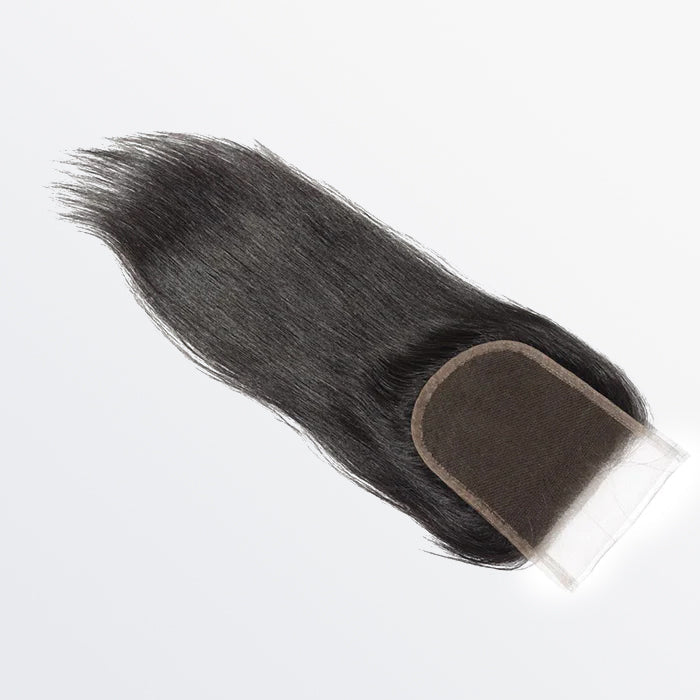 TedHair 4.5x 4.5 Upgrade Free Parted Lace Closure Straight