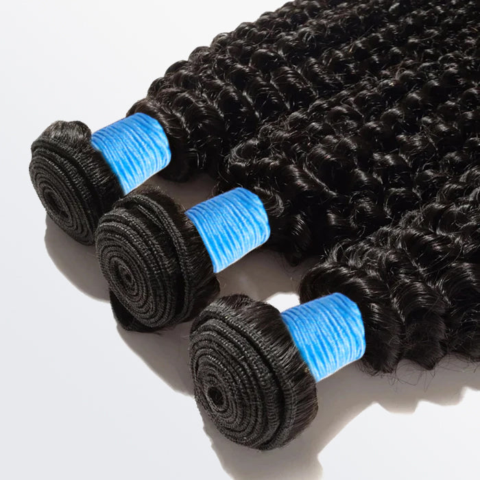 Kinky Curly Brazilian 100% Virgin Hair Bundles 10-30''