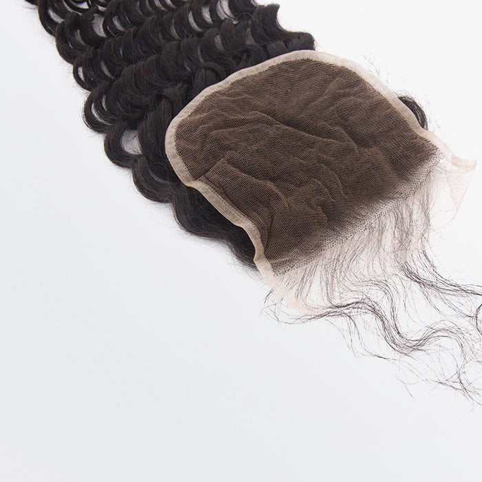 5x5 Free Parted Lace Closure Deep Wave