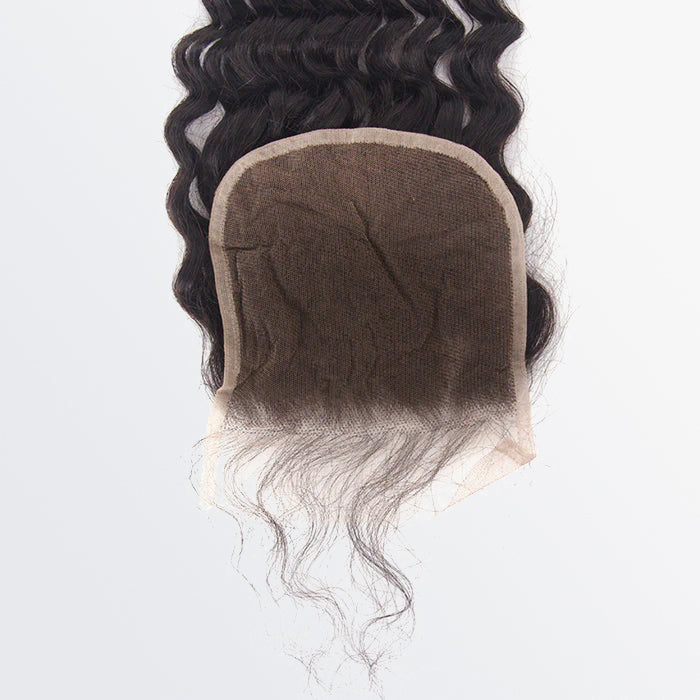 5x5 Free Parted Lace Closure Deep Wave