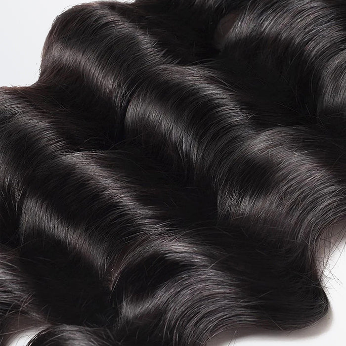 Loose Deep Brazilian 100% Virgin Hair Bundles 14-26''