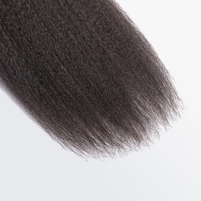 TedHair Kinky Straight Brazilian 100% Virgin Hair Bundles 10-26''