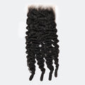 5x5 HD Lace Free Parted Closure Burmese Curly