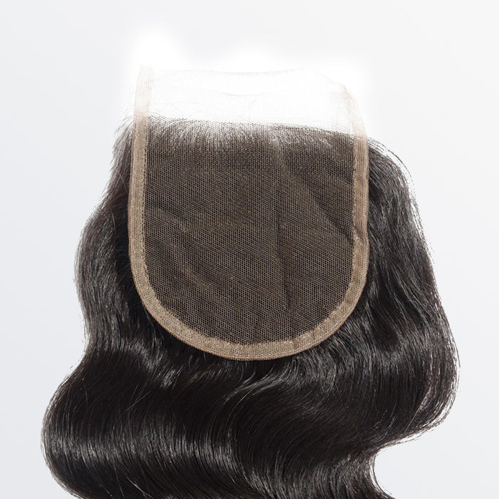 4.5x 4.5 Upgrade Free Parted Lace Closure Body Wave