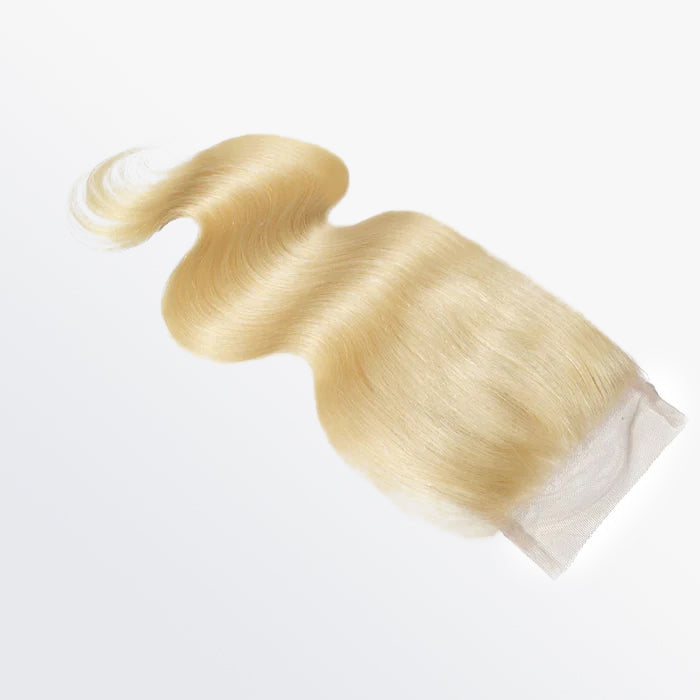 TedHair 4x4 12A Free Parted Lace Closure Body Wave #613
