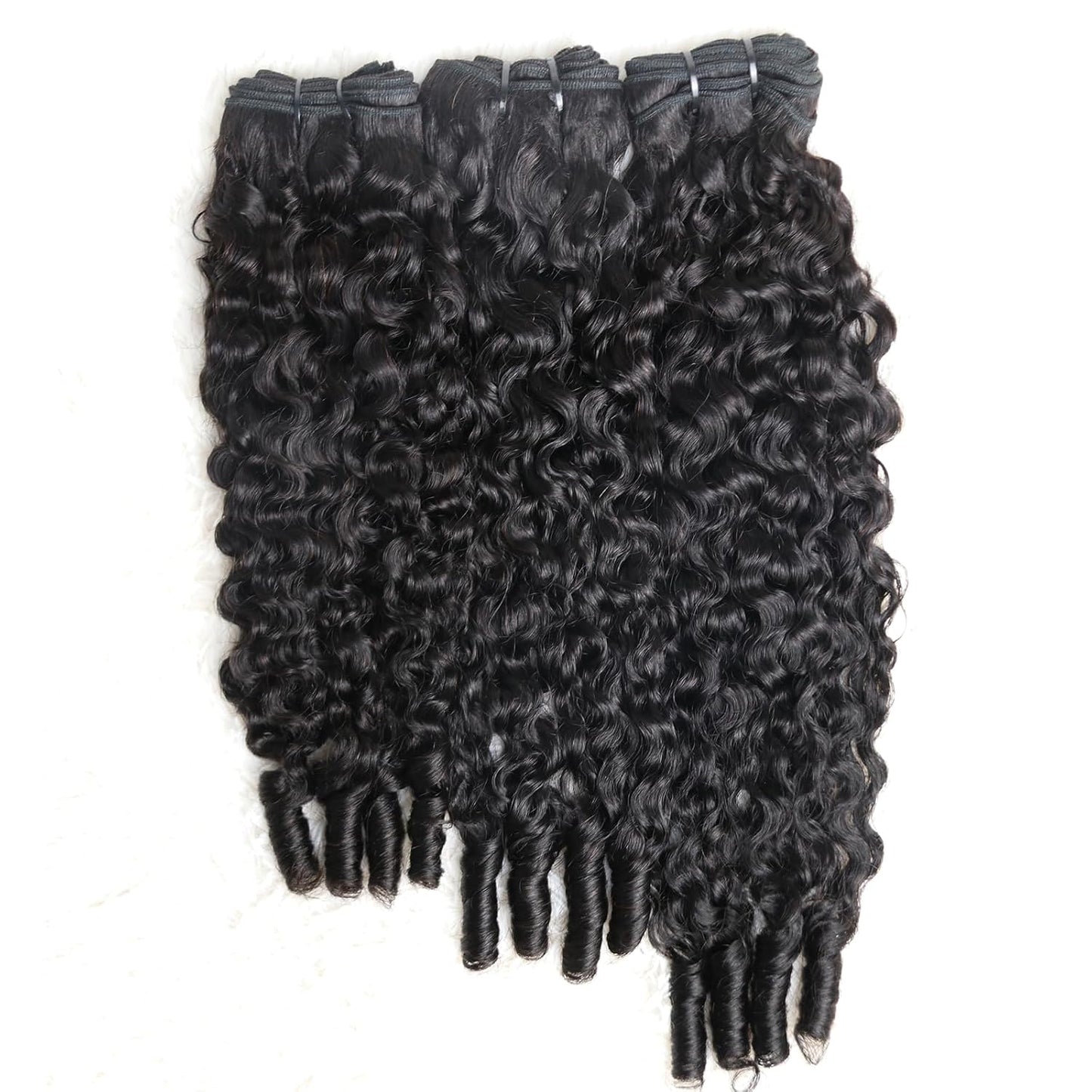 TedHair Burmese Curly Brazilian 100% Virgin Hair Bundles 14-28''