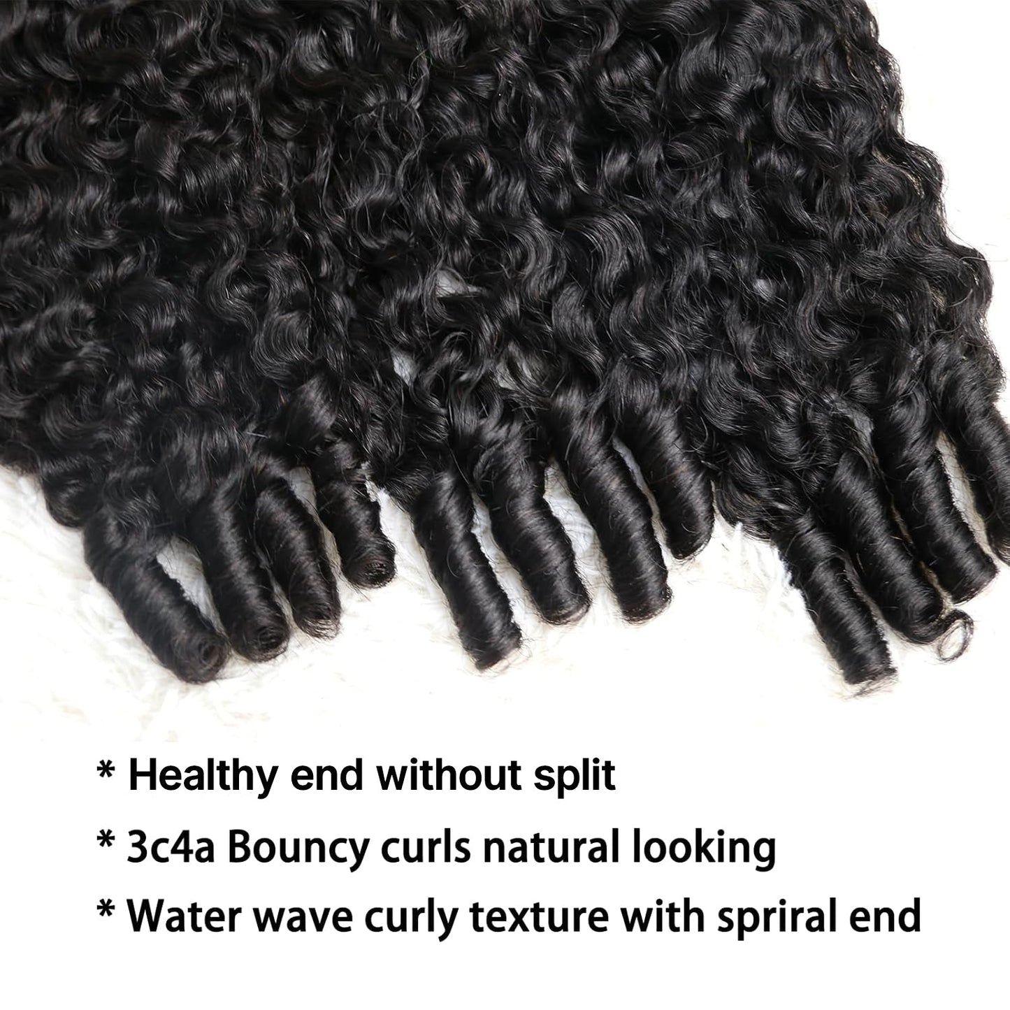 TedHair Burmese Curly Brazilian 100% Virgin Hair Bundles 14-28''
